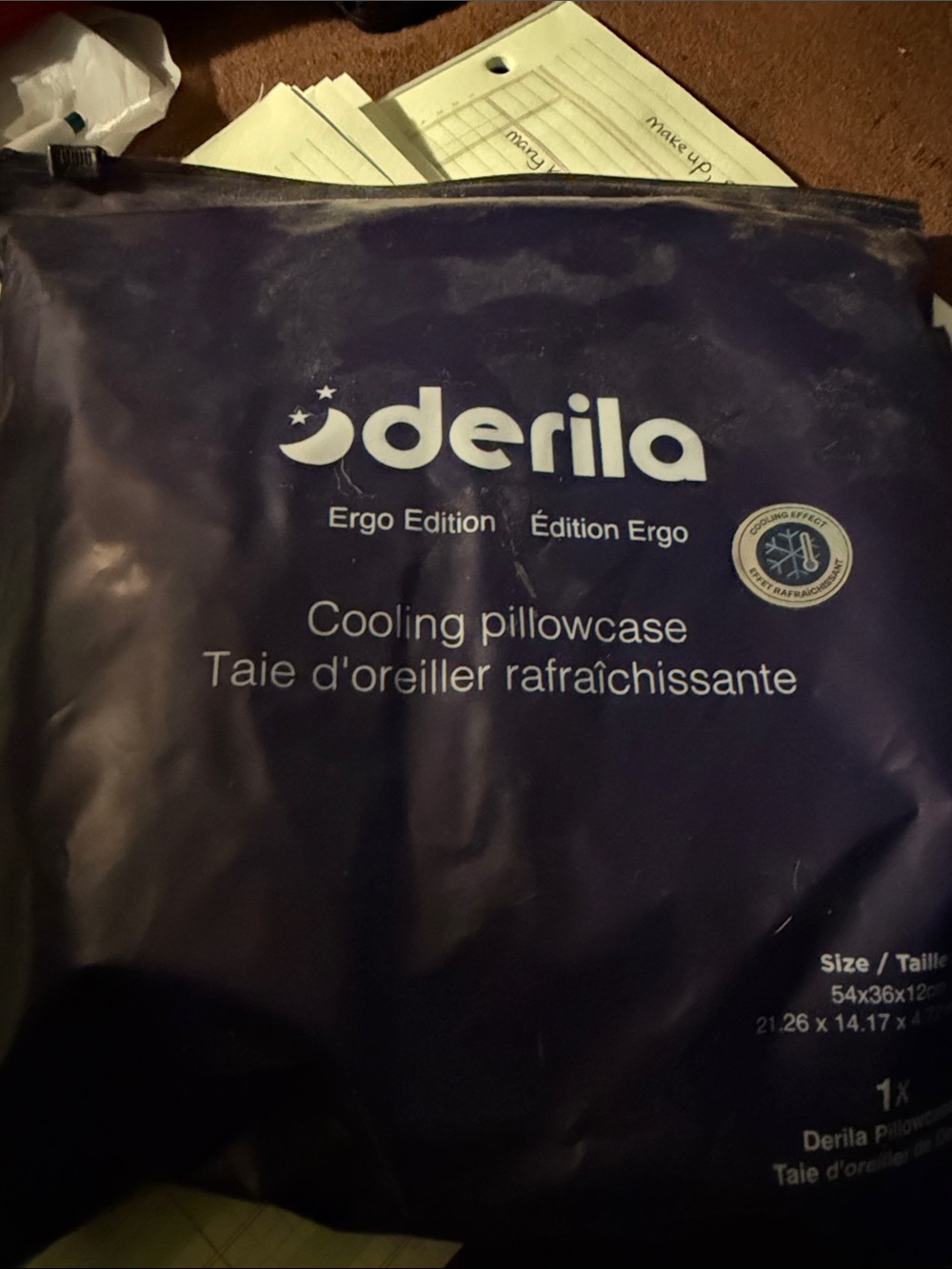 Ergo Edition Cooling Pillowcase - blue